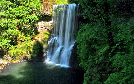 Lower South Falls on Silver Creek 